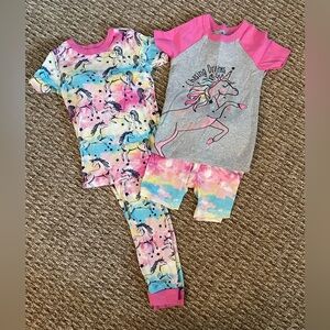 Magical Unicorn Kids Pajama Set